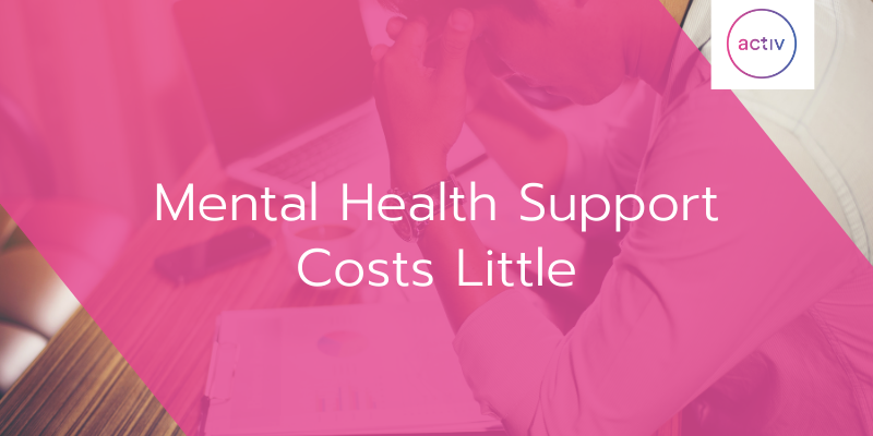 Mental Health Support Costs Little